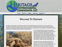 Tablet Screenshot of heritage-ec.com